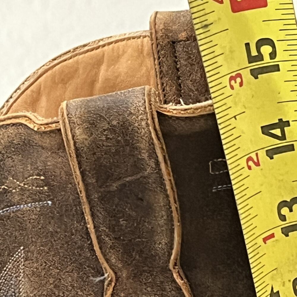 Boot Star by Old Gringo Brown Distressed Cowboy Western Boots Mens 13D Leather - Picture 15 of 16